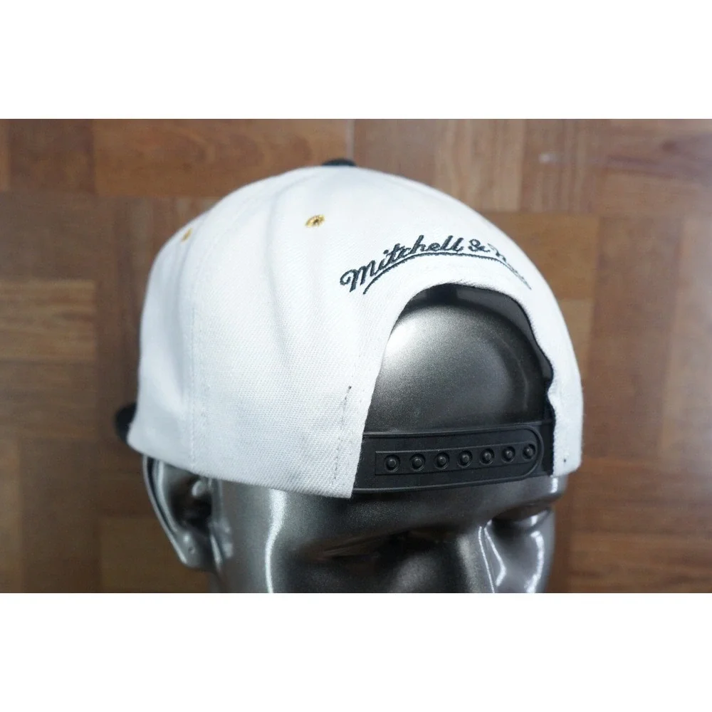 Mitchell & Ness Los Angeles‎ Clippers NBA Snapback (White/Gold/Noir)